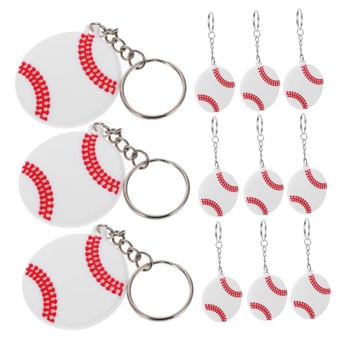 JOINPAYA 20 Stück Volleyball Schlüsselanhänger Bunte PVC Schlüsselanhänger für Sportbegeisterte mit Dekorativem Volleyball Partygeschenk für Sportevents und Geburtstage von JOINPAYA
