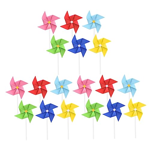JOINPAYA 1 Satz Windmühlenkarte Party Jubiläum Kuchen -topper Geburtstagseinladungen Birthday Cake Decoration Geburtstagstorte Dekorationen Windmühle Kuchendeckel Eva Colorful 18 Stk JOINPAYA 1 Satz Windmühlenkarte Party Jubiläum Kuchen -topper Geburtstagseinladungen Birthday Cake Decoration Geburtstagstorte Dekorationen Windmühle Kuchendeckel Eva Colorful 18 Stk von JOINPAYA