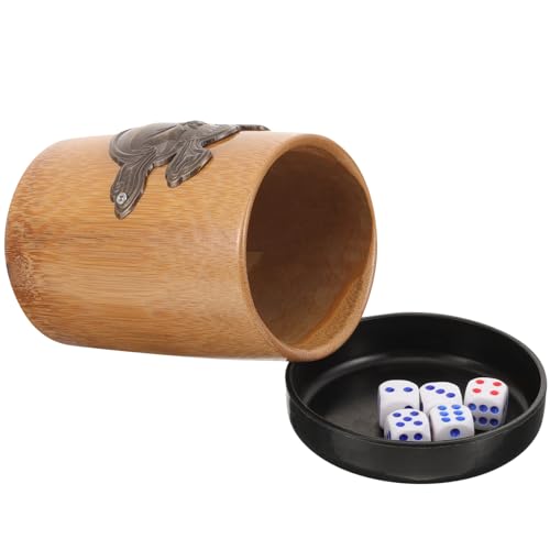 JOINPAYA 1 Satz -Würfelbecher 6-seitige Würfelblöcke Spielzubehör Brettspiel Würfelbecher Auto kunststoffbecher plastikgläser Behälter für Würfelstreuer würfel Shaker Halter Bambus JOINPAYA 1 Satz -Würfelbecher 6-seitige Würfelblöcke Spielzubehör Brettspiel Würfelbecher Auto kunststoffbecher plastikgläser Behälter für Würfelstreuer würfel Shaker Halter Bambus von JOINPAYA