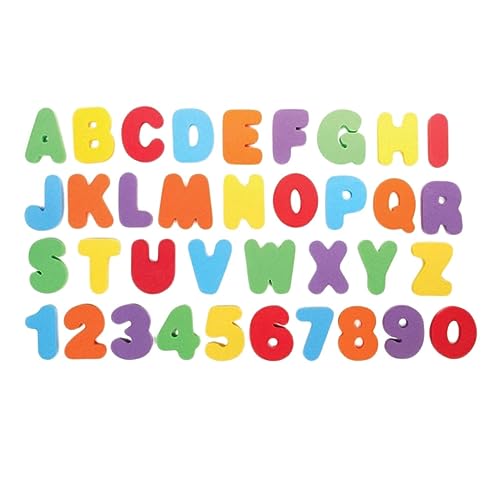 JOINPAYA Eva-badespielzeug Buchstaben Zahlen Buchstaben Bad Kinder Pädagogisches Spielzeug Zum Lernen Von Formen Farben Und Buchstaben von JOINPAYA