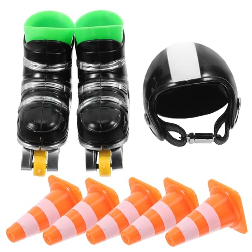 JOINPAYA 1 Satz Zubehör Für Puppenhäuser Deko Mini-hausschmuck Miniaturornament Interessantes Miniaturspielzeug Miniatur-puppenhauszubehör Kinderminiaturspielzeug Legierung Black von JOINPAYA