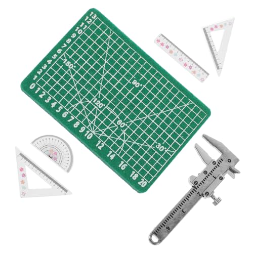 JOINPAYA Miniatur-zubehörset Lineal Und Mattenspielzeug Für Jungen Und Mädchen Für Mini-Schule Und Hausdekorationen von JOINPAYA