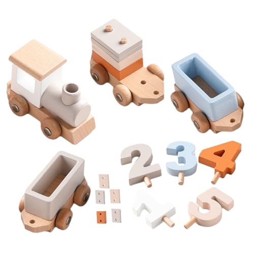JOINPAYA 1 Satz Zug holzspielzeug für kinderspielzeuge spielzeuge Geschenkidee Train Eisenbahnspielzeug aus Holz Lernspielzeug hölzern Light Brown JOINPAYA 1 Satz Zug holzspielzeug für kinderspielzeuge spielzeuge Geschenkidee Train Eisenbahnspielzeug aus Holz Lernspielzeug hölzern Light Brown von JOINPAYA