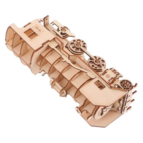 JOINPAYA 1 Satz Zusammengebautes Holzmodell 3D-Puzzles Für Kinderpuzzles Aus Holz Holzpuzzles Für Modelleisenbahn Aus Holz Für Jungen Hölzern von JOINPAYA