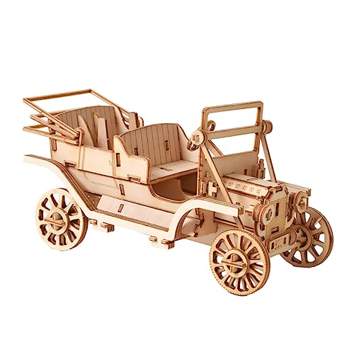 JOINPAYA 1 Satz Zusammengebautes Holzmodell Auto Handwerk Puzzles Puzzle-Handwerk Bambus JOINPAYA 1 Satz Zusammengebautes Holzmodell Auto Handwerk Puzzles Puzzle-Handwerk Bambus von JOINPAYA