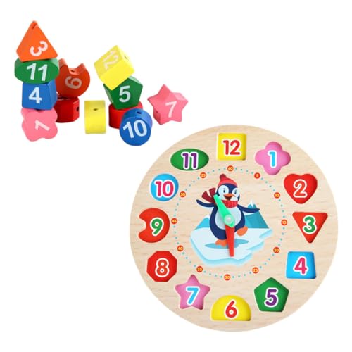 JOINPAYA 1 Satz hölzerne Uhr Clocks für zeituhr gestalten shaperly holzspielzeug Lernspielzeug für mit Uhrblöcken aus Holz Spielzeuge aus Holzklötzen Colorful JOINPAYA 1 Satz hölzerne Uhr Clocks für zeituhr gestalten shaperly holzspielzeug Lernspielzeug für mit Uhrblöcken aus Holz Spielzeuge aus Holzklötzen Colorful von JOINPAYA