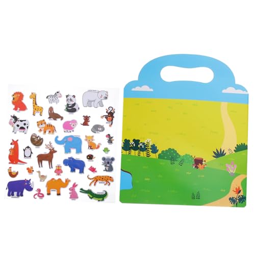 JOINPAYA 1 Satz kinderbeschäftigung stickerheft Pädagogisches kinderdecken wohnungsdeko kinderga Aufkleberbuch für Aufkleberbücher zum Selbermachen für Papier von JOINPAYA