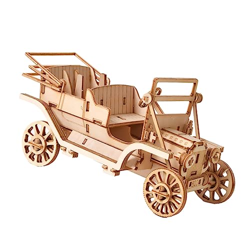 JOINPAYA Holzpuzzle-Set Für Kinder 3D-Puzzles Für Jungen Und Mädchen Aus Holz Auto Für Jungen Kreatives Auto von JOINPAYA