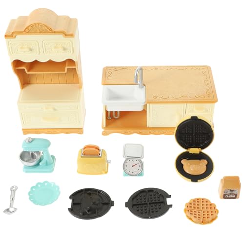 JOINPAYA 1 Satz puppenhauszubehör mini kühlschrank mini khlschrank mini kuhlschränke minikühlschränke Miniatur-Küchenutensilien Miniatur -Küchenzubehör Miniatur-Hausaccessoires Plastik von JOINPAYA