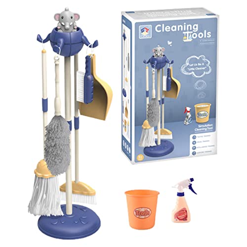 JOINPAYA 1 Satz reinigen Junge Zubehör klein Bausatz kinderstaubsauger - kinderbesen Kinderputzbesen Rollenspielspielzeug Reinigungsspielzeug Plastik Blue JOINPAYA 1 Satz reinigen Junge Zubehör klein Bausatz kinderstaubsauger - kinderbesen Kinderputzbesen Rollenspielspielzeug Reinigungsspielzeug Plastik Blue von JOINPAYA