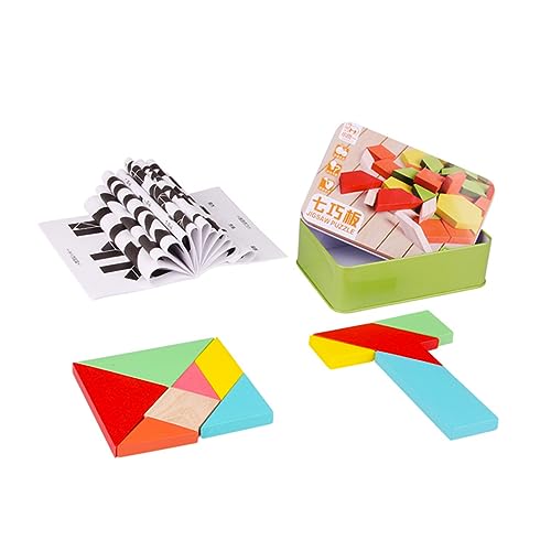JOINPAYA 1 Schachtel Holzrätsel Holz-Tangram Bambus JOINPAYA 1 Schachtel Holzrätsel Holz-Tangram Bambus von JOINPAYA