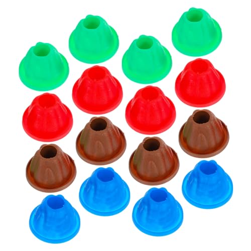 JOINPAYA 1 Schachtel Vulkanausbruchsmodell ausbrechen Simulation für Eruption Vulkanspielzeug DIY-Vulkanmodell Vulkanausbruchmodell DIY-Vulkan-Modelle Vulkanwissenschaft Kinderspielzeug Abs von JOINPAYA
