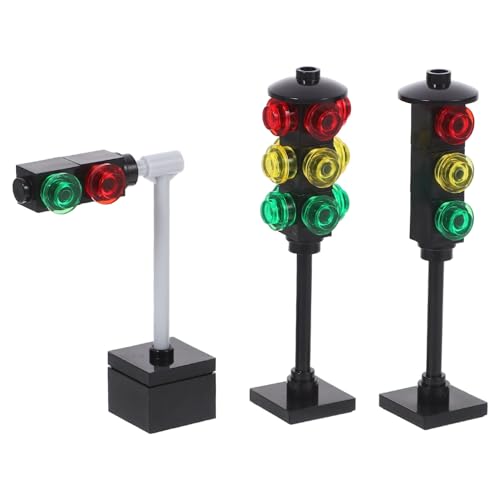 JOINPAYA 1 Set Ampel Ampel Für Spielset Verkehrsschilder Lernampel Miniatur Ampel Transport Für Bauchmuskeln Schwarz von JOINPAYA