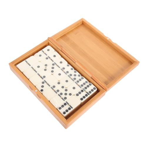 JOINPAYA 1 Set Antike Domino Dominosteine ​​ Für Kleinkinder Lustiges Domino Domino Block Für Den Haushalt Freund Western Domino Spiel Domino Brettspiel Domino Rennen von JOINPAYA