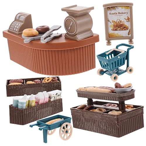 JOINPAYA 1 Set Bäckerei-zubehör, Simulation Bäckerei-Shop-Dekoration, Puppenhaus-küchen-Requisite von JOINPAYA