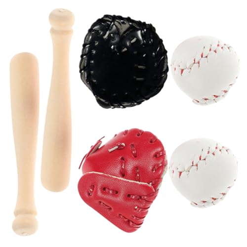 JOINPAYA 1 Set Baseball Modell Massiver Baseballschläger Baseballhandschuh Dekoration Mini Baseball Dekorative Mini Baseball Miniaturen Zum Basteln Mini Baseball JOINPAYA 1 Set Baseball Modell Massiver Baseballschläger Baseballhandschuh Dekoration Mini Baseball Dekorative Mini Baseball Miniaturen Zum Basteln Mini Baseball von JOINPAYA