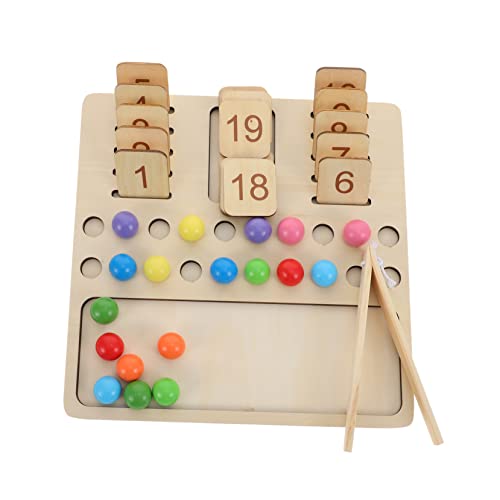 JOINPAYA 1 Set Brett Lernspielzeug Multifunktionsspielzeug Rechenbretter Mathe Trainingsspielzeug Aufklärungsspielzeug Zahlenlernspielzeug Lehrmittel Aus Holz JOINPAYA 1 Set Brett Lernspielzeug Multifunktionsspielzeug Rechenbretter Mathe Trainingsspielzeug Aufklärungsspielzeug Zahlenlernspielzeug Lehrmittel Aus Holz von JOINPAYA