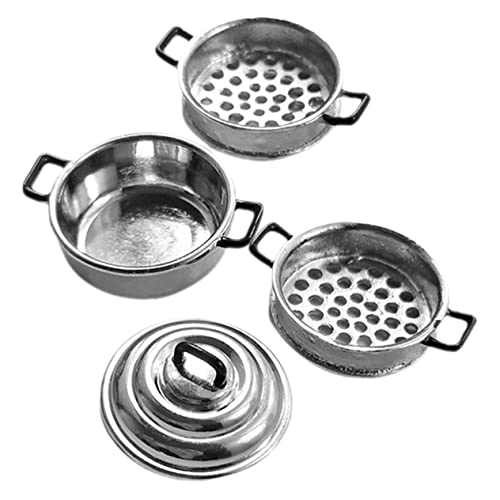 JOINPAYA 1 Set Dampfgarer Modell Mini Mini Herde Miniatur Töpfe Für Küchen Miniatur Töpfe Küchen Simulationstöpfe Mini Kochgeschirr Für Pädagogische Miniatur Töpfe JOINPAYA 1 Set Dampfgarer Modell Mini Mini Herde Miniatur Töpfe Für Küchen Miniatur Töpfe Küchen Simulationstöpfe Mini Kochgeschirr Für Pädagogische Miniatur Töpfe von JOINPAYA