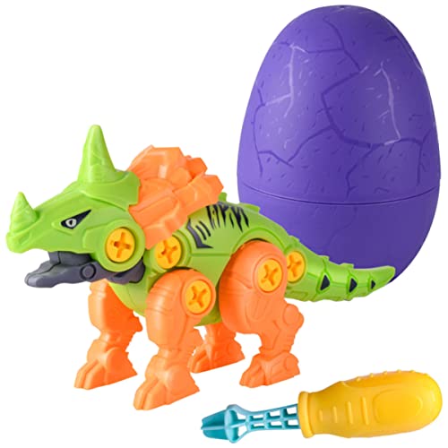 JOINPAYA 1 Set Demontage Und Montage Von Dinosaurier Eggs Dinosauriergebäude Rätsel Nehmen Sie Dinosaurier Eier Dinosaurier Ei Bildung Frühschulplastik Auseinander Plastik von JOINPAYA
