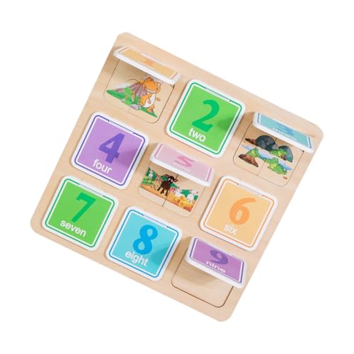 JOINPAYA 1 Set Digitales Puzzle Puzzles Für Kleinkinder Für Kleinkinder Kleinkind Puzzle Für Babys Kinderpuzzles Kinderpuzzles Kinderspielzeug Steckpuzzles Für von JOINPAYA