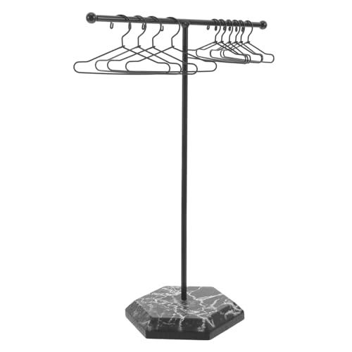 JOINPAYA 1satz Kleidung Rack Mit Hängern Bjd Kleidung Aufbewahrung Für Puppen Stilvoller Kleiderständer Mit Hosenbügeln Für Präsentation Von Puppenkleidung von JOINPAYA