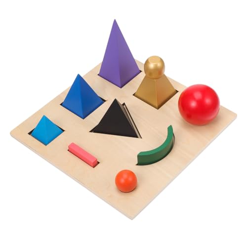 JOINPAYA 1 Set Dreidimensionale Symbol Lehrhilfen Kleinkind Puzzle Sprachlernspielzeug Pädagogisches Sprachlernspielzeug Kognitives Grammatiksymbolspielzeug Aus Holz von JOINPAYA