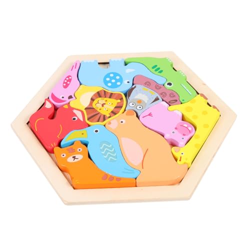 JOINPAYA 1 Set Dreidimensionales Puzzle Säuglingsstamm Kleinkind para Vorschul Jungen Puzzles Zappeln Pädagogisches Puzzle Bildung Lernpuzzle Holz von JOINPAYA