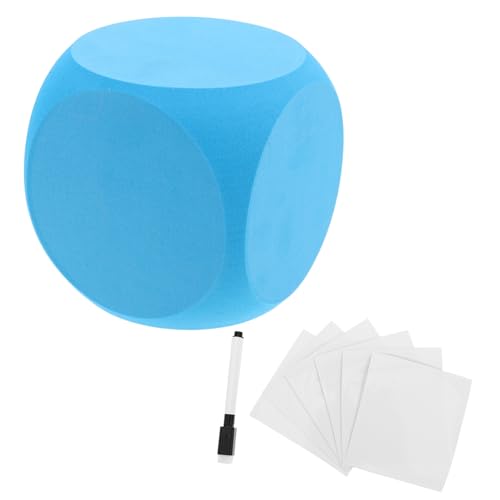 JOINPAYA 1 Set Eva-würfel Für Das Lernen Im Klassenzimmer: Trocken Abwischbare Aufkleber Und Stift Für Selbstgemachte Spielwürfel – Trocken Abwischbarer Aufkleber Für Spielblöcke JOINPAYA 1 Set Eva-würfel Für Das Lernen Im Klassenzimmer: Trocken Abwischbare Aufkleber Und Stift Für Selbstgemachte Spielwürfel – Trocken Abwischbarer Aufkleber Für Spielblöcke von JOINPAYA