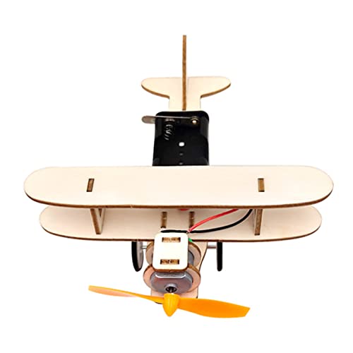 JOINPAYA 1 Set Flugzeugmodell Spielzeugmodelle Puzzles Flugzeuge Zusammenbauen DIY Holzflugzeugmontage Holzflugzeugmodell Holz DIY Flugzeug DIY Holzflugzeug Holzflugzeug Bausatz von JOINPAYA