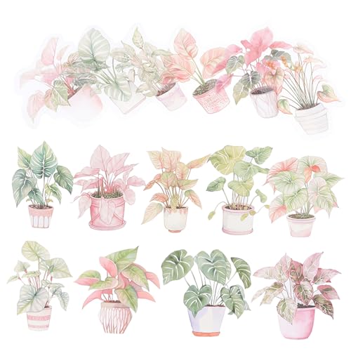 JOINPAYA 1satz Delicate Pflanzenaufkleber Für Scrapbooking Vintage Pflanzensticker Für Handaccounts Für Kreative Dekoration Und Bastelprojekte von JOINPAYA