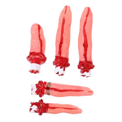 JOINPAYA 1 Set Halloween Kostüm Requisiten Halloween Requisiten Ballenspielzeug Handgesicht Halloween Dekorationen Charms Halloween Party Geschirr Kit Klammer Halloween Hexennägel von JOINPAYA