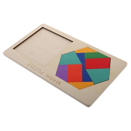 JOINPAYA 1 Set Holzpuzzle Für Kinder, Denksportaufgabe, Lernspielzeug, Fördert Entwicklung Und Kreativität Für Familienkinder, Frühes Lernen, Kleinkinder Ab 3 Jahren JOINPAYA 1 Set Holzpuzzle Für Kinder, Denksportaufgabe, Lernspielzeug, Fördert Entwicklung Und Kreativität Für Familienkinder, Frühes Lernen, Kleinkinder Ab 3 Jahren von JOINPAYA