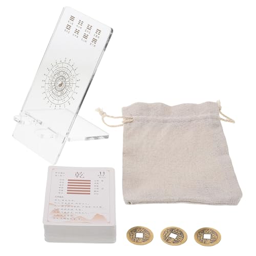 JOINPAYA 1satz Einstellungen i Ching Divinationskarten Hexagramme Traditionelle Chinesische Wahrsagekarten Für Anfänger Inklusive Ständer Und Kulturelle Bereicherung Und Einzigartiges JOINPAYA 1satz Einstellungen i Ching Divinationskarten Hexagramme Traditionelle Chinesische Wahrsagekarten Für Anfänger Inklusive Ständer Und Kulturelle Bereicherung Und Einzigartiges von JOINPAYA