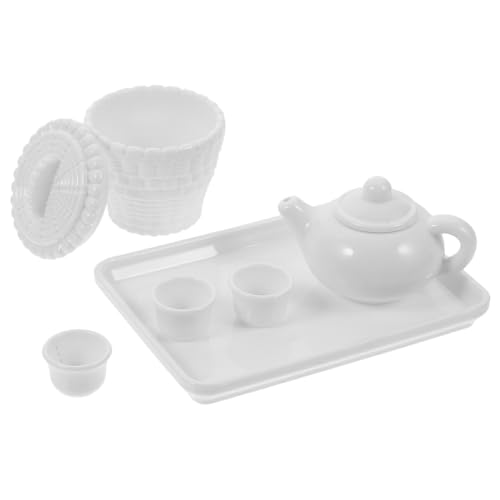 JOINPAYA 1 Set Japanisches Teeservice Teetassen Teebecher Winzige Häuser Kleines Kleines Winzige Häuser Mikro Puppenhaus Dekoration Puppenhaus Miniaturen Puppenhaus von JOINPAYA