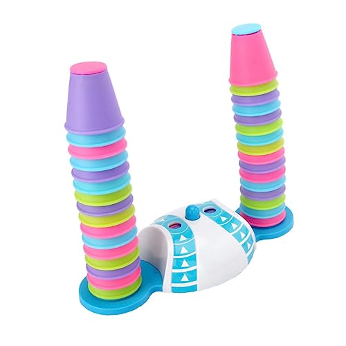 JOINPAYA Pädagogische Stapelbecher Für Kinder Kinderspielzeug Interaktives Babyspielzeug Bunte Größensortierung von JOINPAYA