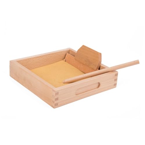 JOINPAYA Kinderspielzeug Für Jungen Und Mädchen Tragbares Spielzeug Sandkasten Aus Holz Sandtisch Box Zum Erlernen des Schreibens JOINPAYA Kinderspielzeug Für Jungen Und Mädchen Tragbares Spielzeug Sandkasten Aus Holz Sandtisch Box Zum Erlernen des Schreibens von JOINPAYA