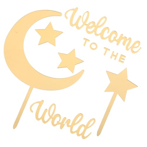 JOINPAYA Gender Reveal Tortenaufsätze Mit Acryl-stick-set Für Babypartys Geburtstage Und Jubiläumsdekorationen von JOINPAYA