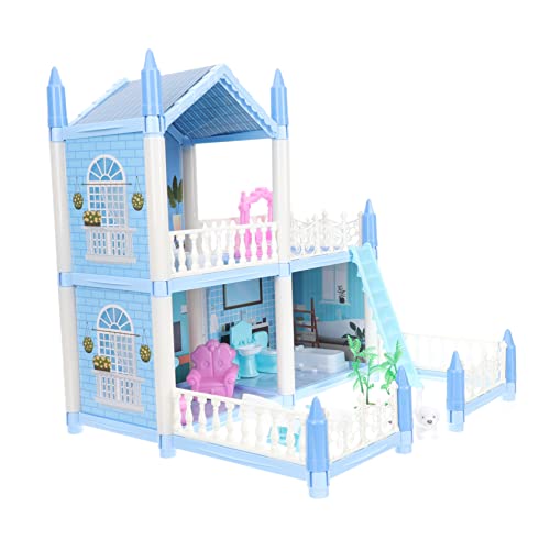JOINPAYA 1 Set Märchenschloss Für Hausbausatz Modellhaus Spielzeughaus Mini Modellbausatz Kinderpuzzle Kleine Häuser Puppenhaus Puppenhaus Puzzle Kleines von JOINPAYA