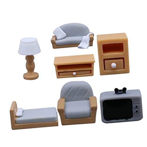 JOINPAYA 1 Set Mikro Landschaftsmöbelmodelle Ornamente Zum Basteln Ornamente Für Mini Ornament Mini Möbel Puppenhaus Zubehör Miniatur Schrank Miniatur Zubehör Harz von JOINPAYA