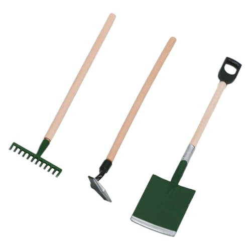 JOINPAYA 1 Set Mini Farmwerkzeug Modell Kleines Puppenhaus Zubehör Puppenhaus Gartenwerkzeuge Mini Zubehör Puppenhaus Gartenwerkzeug Kleines Zubehör Mini von JOINPAYA