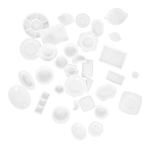 JOINPAYA 1 Set Mini Küchenutensilien Besteck Servierutensilien Mini Geschirr Dekoration Miniatur Geschirr Kinderspielzeug Miniatur Hauszubehör Puppenhaus Ornament Weißer JOINPAYA 1 Set Mini Küchenutensilien Besteck Servierutensilien Mini Geschirr Dekoration Miniatur Geschirr Kinderspielzeug Miniatur Hauszubehör Puppenhaus Ornament Weißer von JOINPAYA