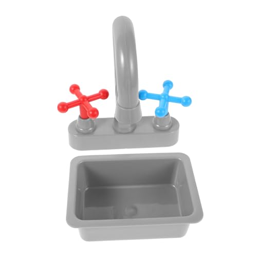 JOINPAYA 1 Set Mini-küchenspüle Mit Wasserhahn, Rollenspielspielzeug Für Kinder, Realistische Waschbecken- Und Wasserhahnformen, Rollenspielzubehör JOINPAYA 1 Set Mini-küchenspüle Mit Wasserhahn, Rollenspielspielzeug Für Kinder, Realistische Waschbecken- Und Wasserhahnformen, Rollenspielzubehör von JOINPAYA