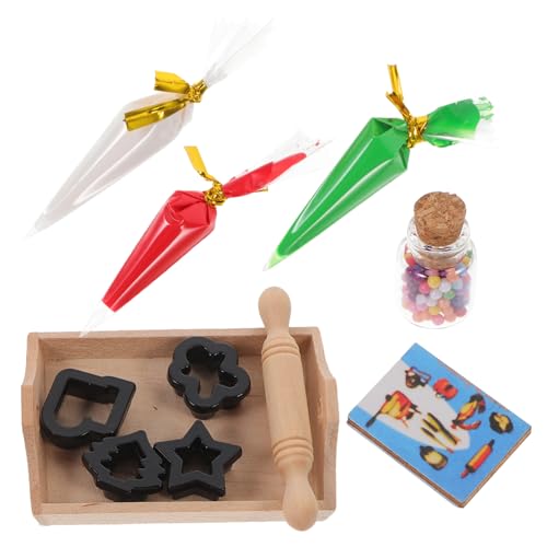 JOINPAYA 1 Set Miniatur Backformen Modelle Spielzeughaus Mini Kleine Häuser Kleine Heime Backutensilien Kleines Kleines Mini Backzubehör Miniatur Küchenszene von JOINPAYA