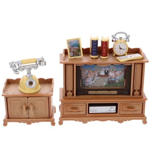 JOINPAYA 1 Set Miniatur Handwerk Decor Entzückende Tiny Möbel Mini Puppe Möbel Kunststoff von JOINPAYA