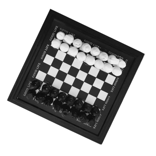 JOINPAYA Vielseitiges Mini-Set Schachbrett Für Lernspiel Für Jungen Und Mädchen Internationales Modell JOINPAYA Vielseitiges Mini-Set Schachbrett Für Lernspiel Für Jungen Und Mädchen Internationales Modell von JOINPAYA