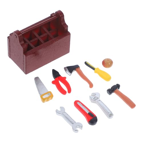 JOINPAYA Puppenhaus Spielzeugset 1 Set Werkzeugkasten Für Puppenhaus Realistische Dekoration Für Und Puppenhaus Zubehör Roter Werkzeugkasten Miniature JOINPAYA Puppenhaus Spielzeugset 1 Set Werkzeugkasten Für Puppenhaus Realistische Dekoration Für Und Puppenhaus Zubehör Roter Werkzeugkasten Miniature von JOINPAYA