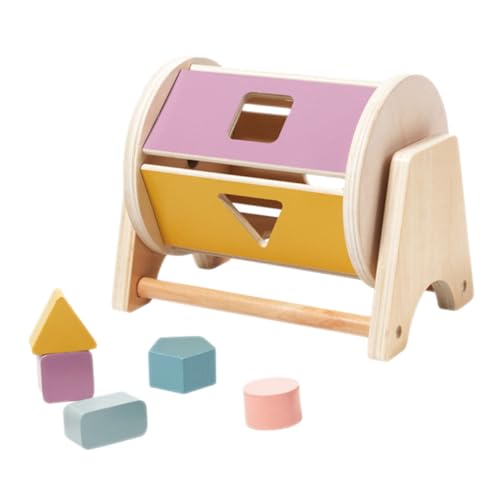 JOINPAYA 1 Set Montessori Holzspielzeug Für Formen Sortieren Und Farben Lernen Kognitives Mit Drum Funktion Für Frühkindliche Bildung Für Kleinkinder JOINPAYA 1 Set Montessori Holzspielzeug Für Formen Sortieren Und Farben Lernen Kognitives Mit Drum Funktion Für Frühkindliche Bildung Für Kleinkinder von JOINPAYA