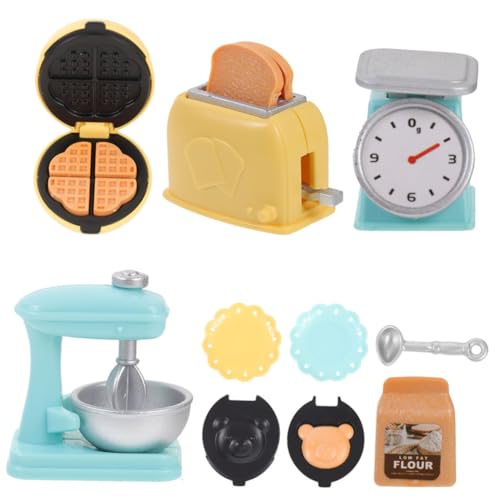 JOINPAYA 1 Set Puppenhaus Küchenrequisiten Kleines Winzige Häuser Kleines Mini Küchenbedarf Spielküchenzubehör Mini Hausmodelle Mikroszenen Dekoration Kunststoff von JOINPAYA