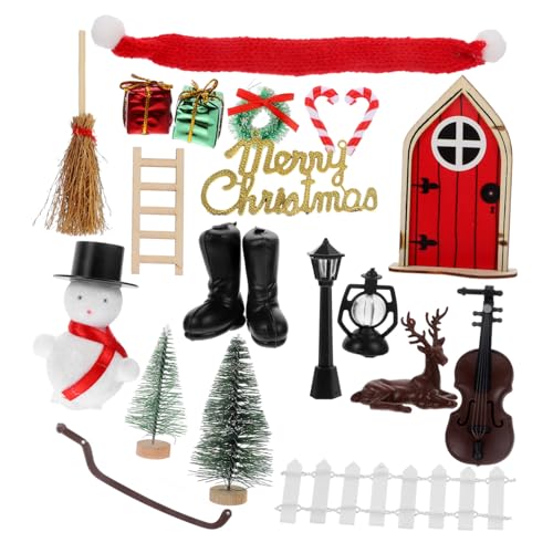 JOINPAYA 1 Set Puppenhaus Puppenhaus Weihnachtsschmuck Weihnachts Mini Kranz Weihnachtsfeentüren Zubehör Mini Rentier Ornament Babypuppen Für Bausatz Miniaturhaus Weihnachten JOINPAYA 1 Set Puppenhaus Puppenhaus Weihnachtsschmuck Weihnachts Mini Kranz Weihnachtsfeentüren Zubehör Mini Rentier Ornament Babypuppen Für Bausatz Miniaturhaus Weihnachten von JOINPAYA