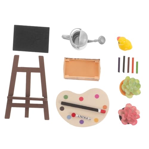 JOINPAYA 1 Set Puppenhausmodell Mini Puppenhauszubehör Kleines Winzige Häuser Winzige Häuser Kleines Mini Modell Puppenhaus Dekoration Puppenhaus Ornamente Kunststoff von JOINPAYA